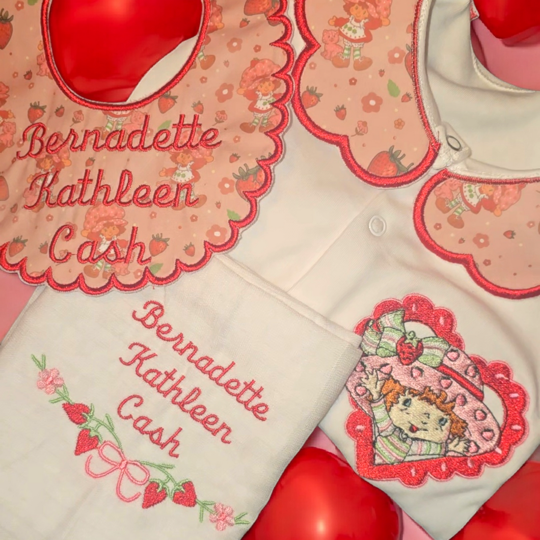 Strawberry Shortcake Baby Set
