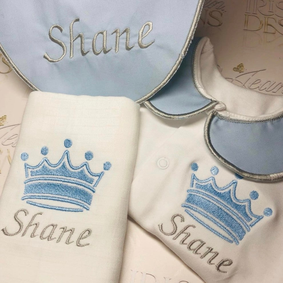 Light Blue Crown Set