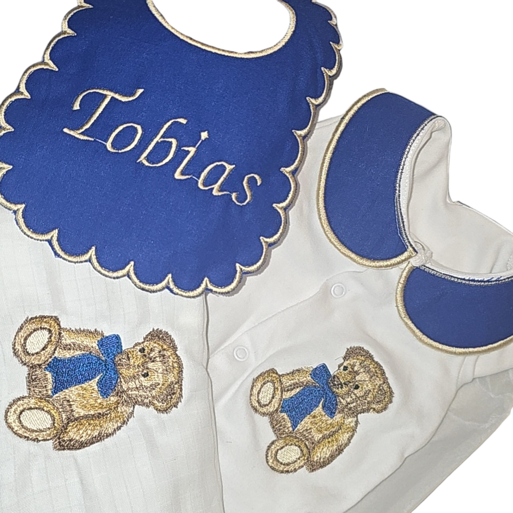 Navy and Gold Bear Set