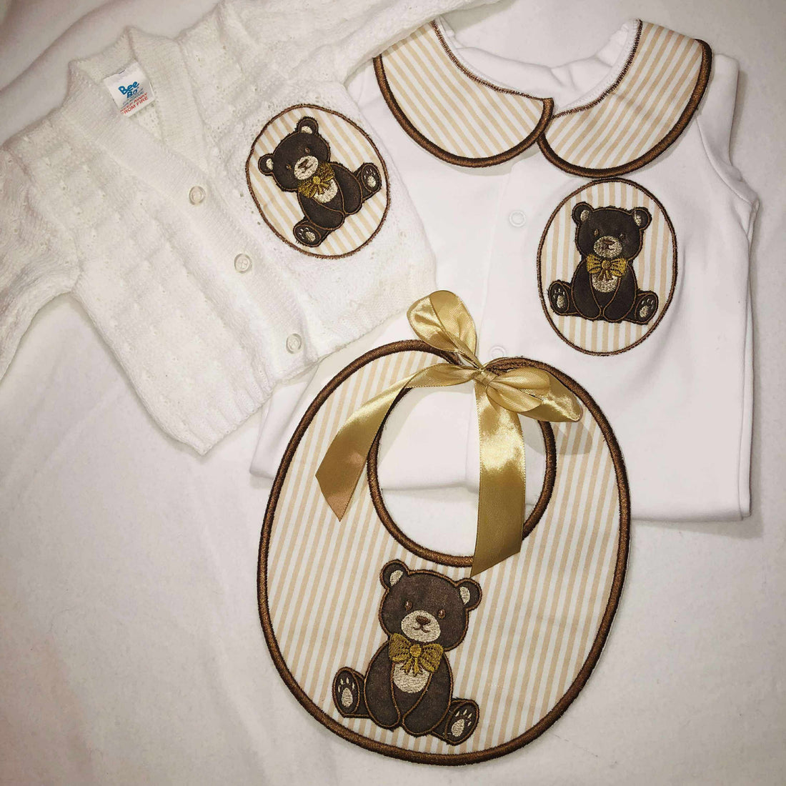 Bear Set with Cardigan