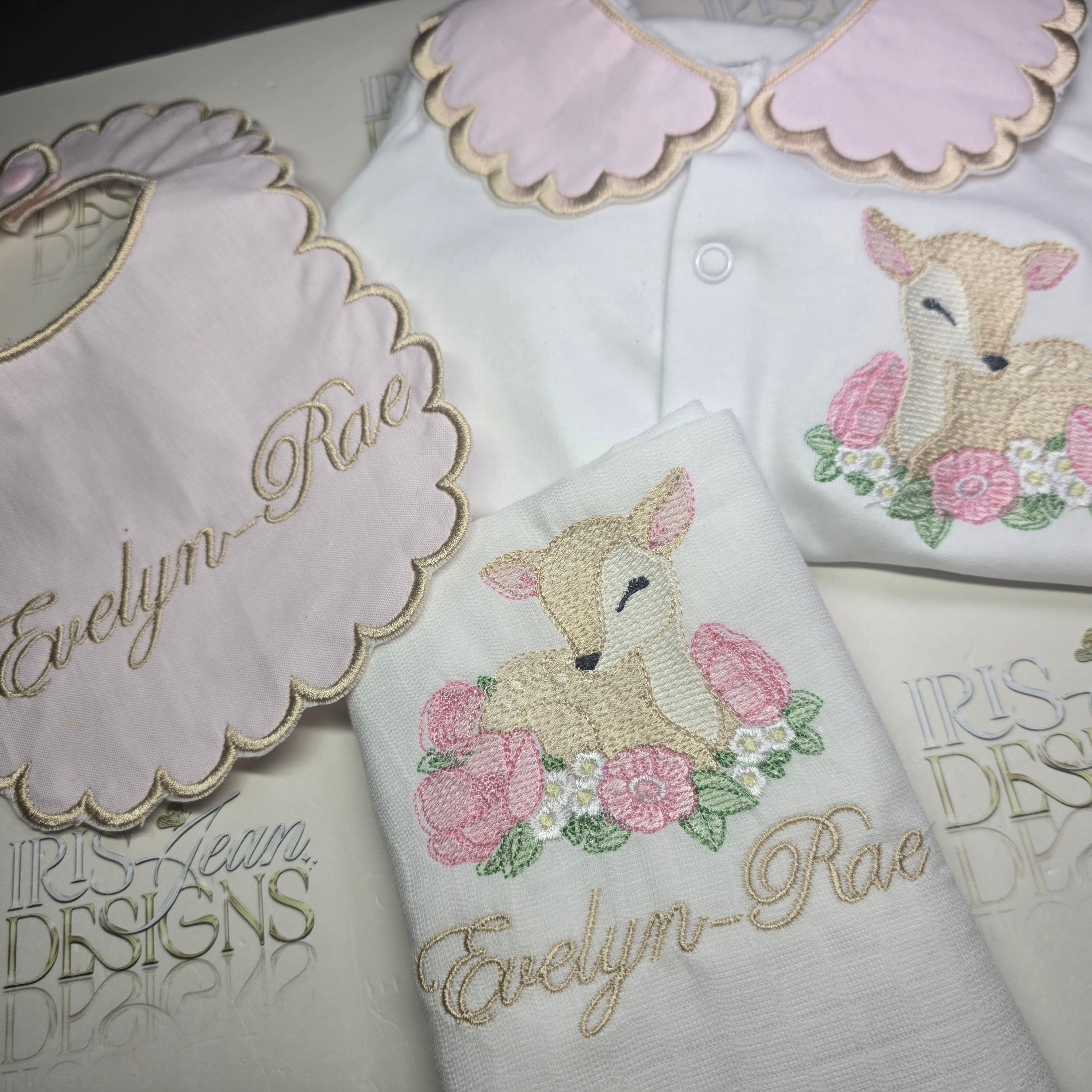 Girls Deer Baby Hospital Set