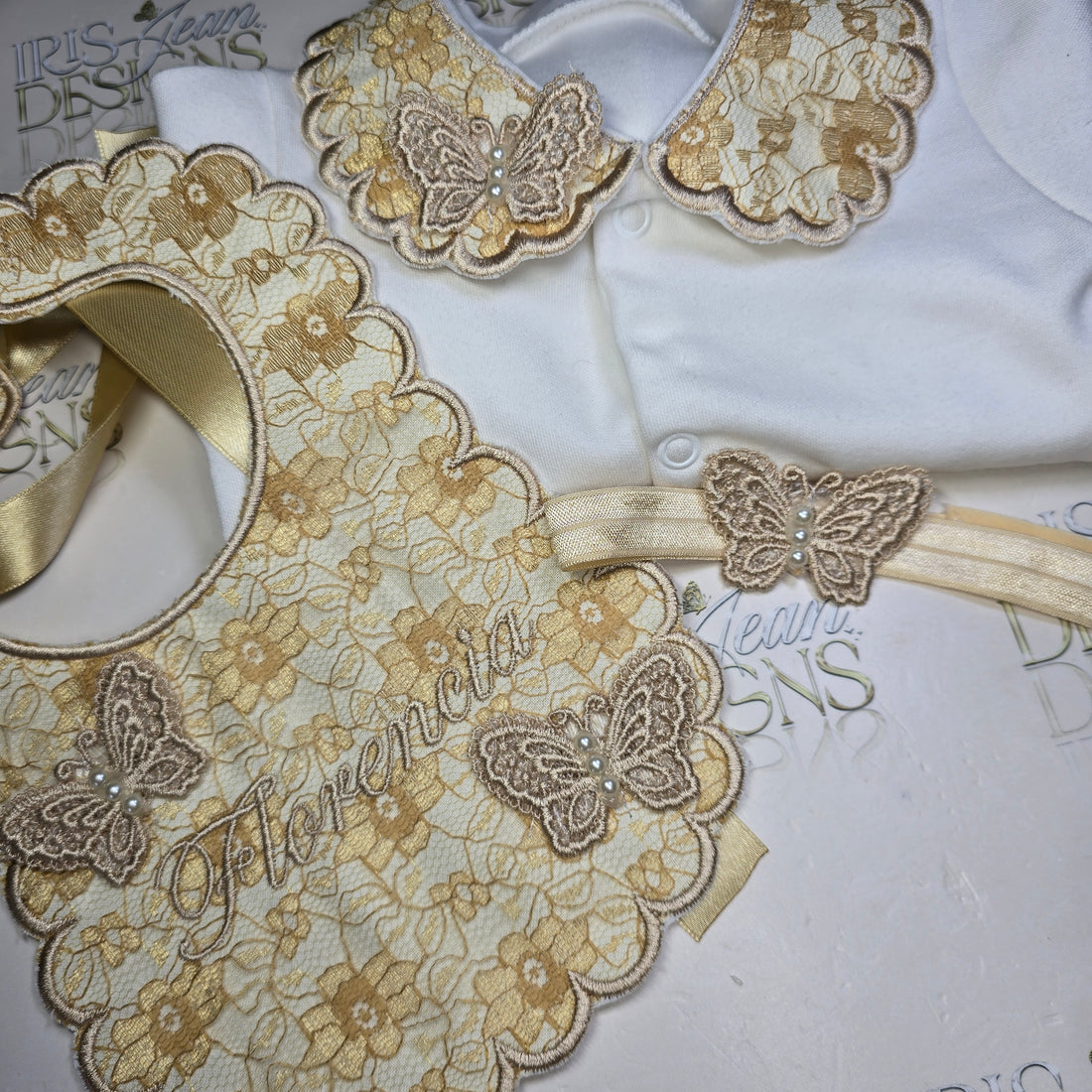Gold Butterfly Set