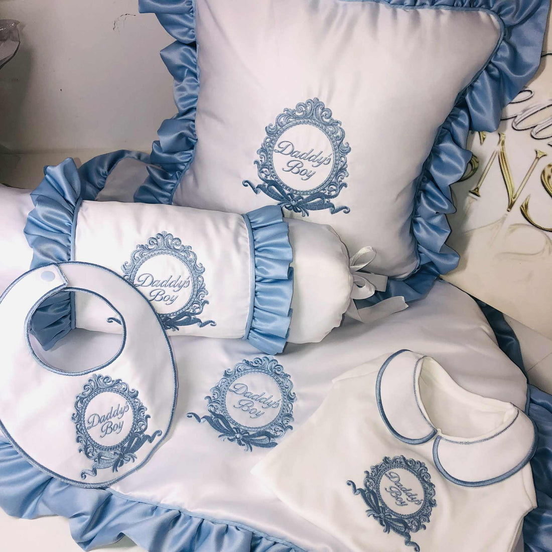 Full Set Daddys Boy / Name in Frame