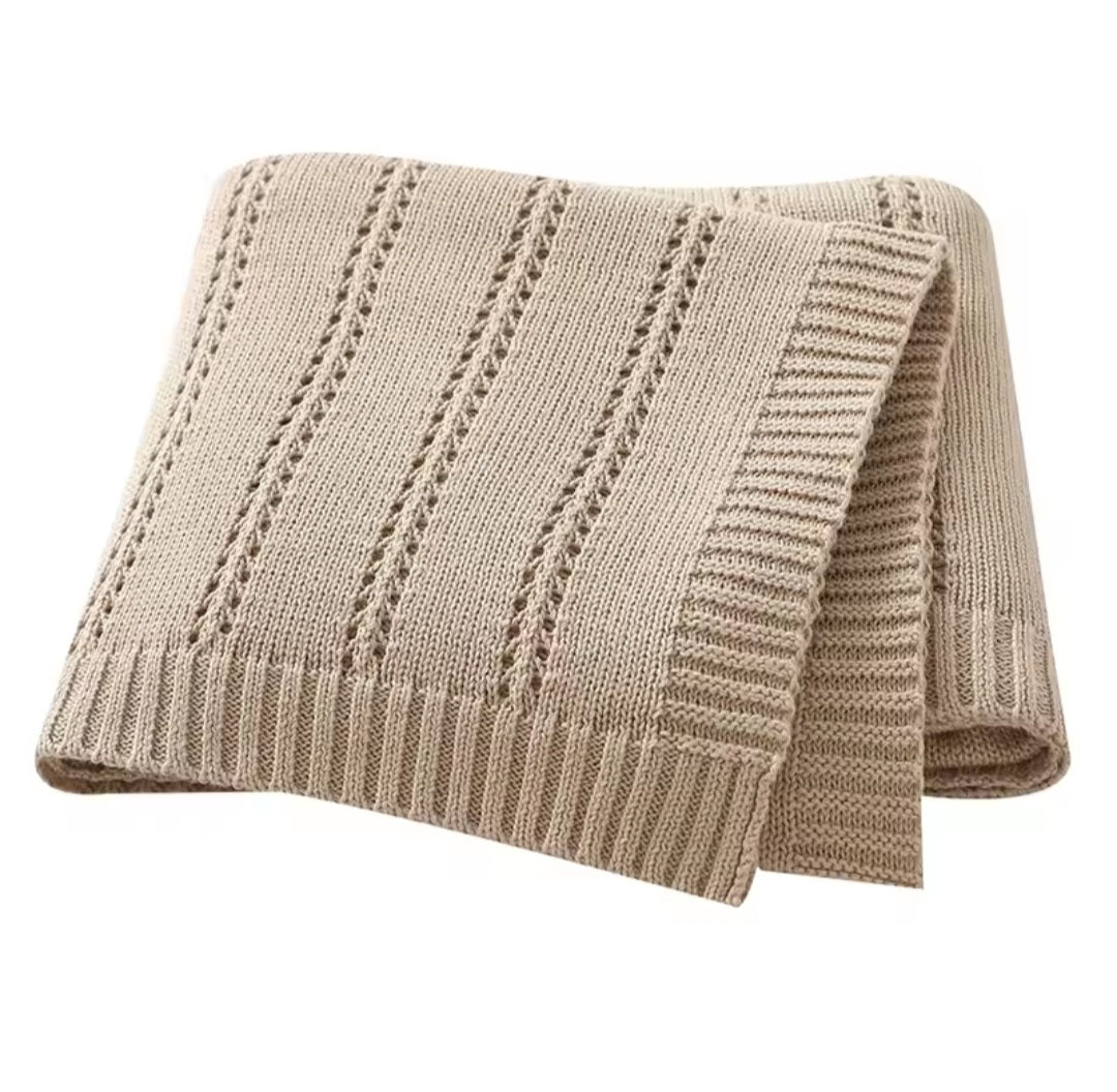 Knitted Blankets - Name Can Be Embroidered