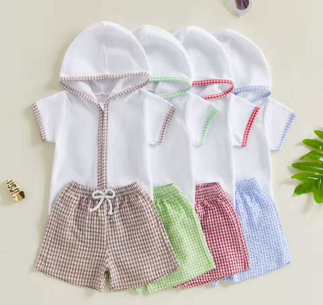 Boys Swimshorts and Cover Up