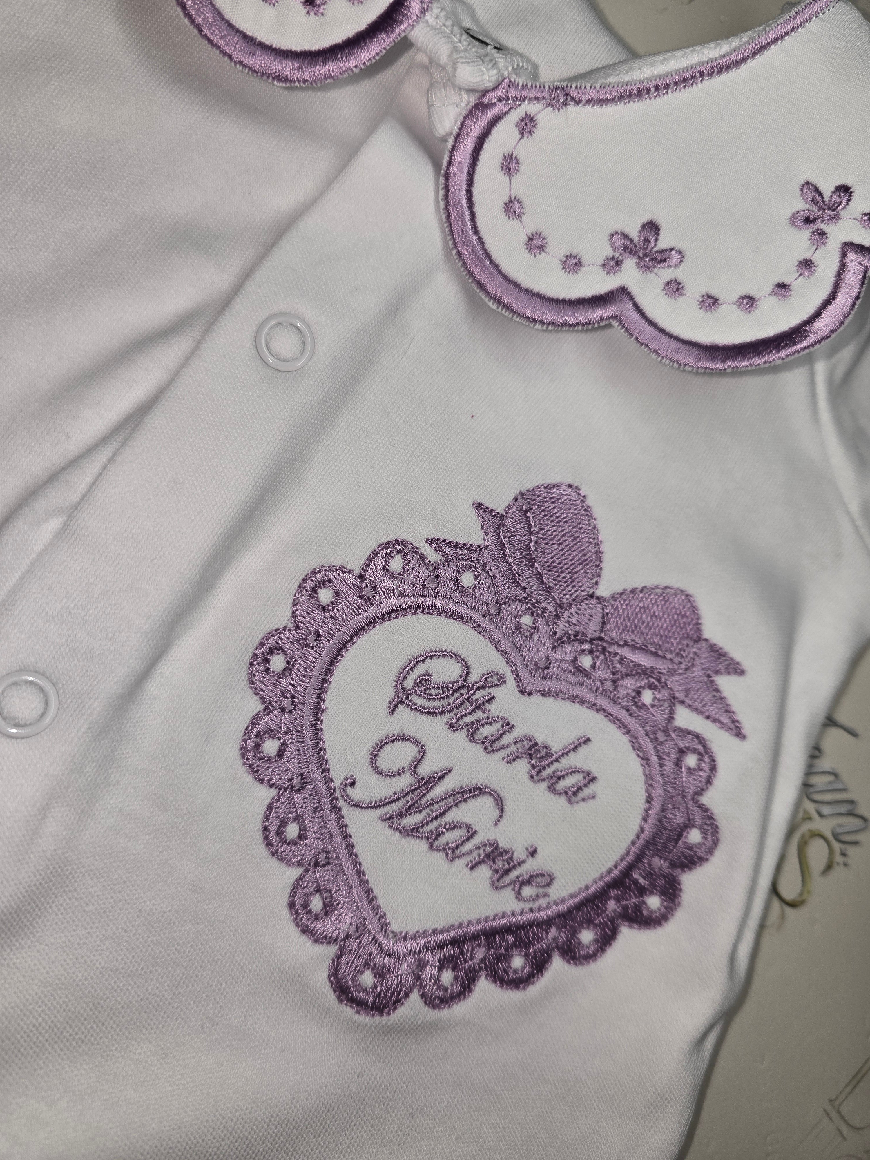 Lilac Heart Frame Set