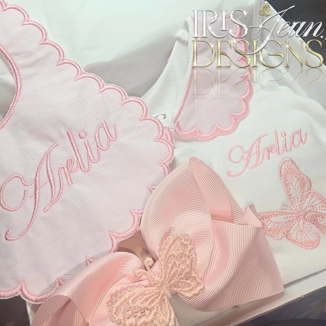 Pink Butterfly Set