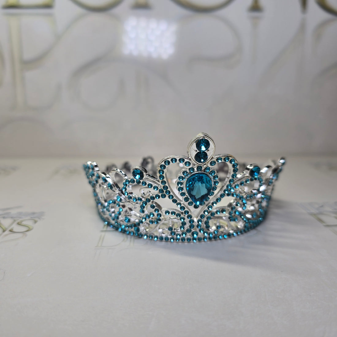 Blue Tiara Photo Prop