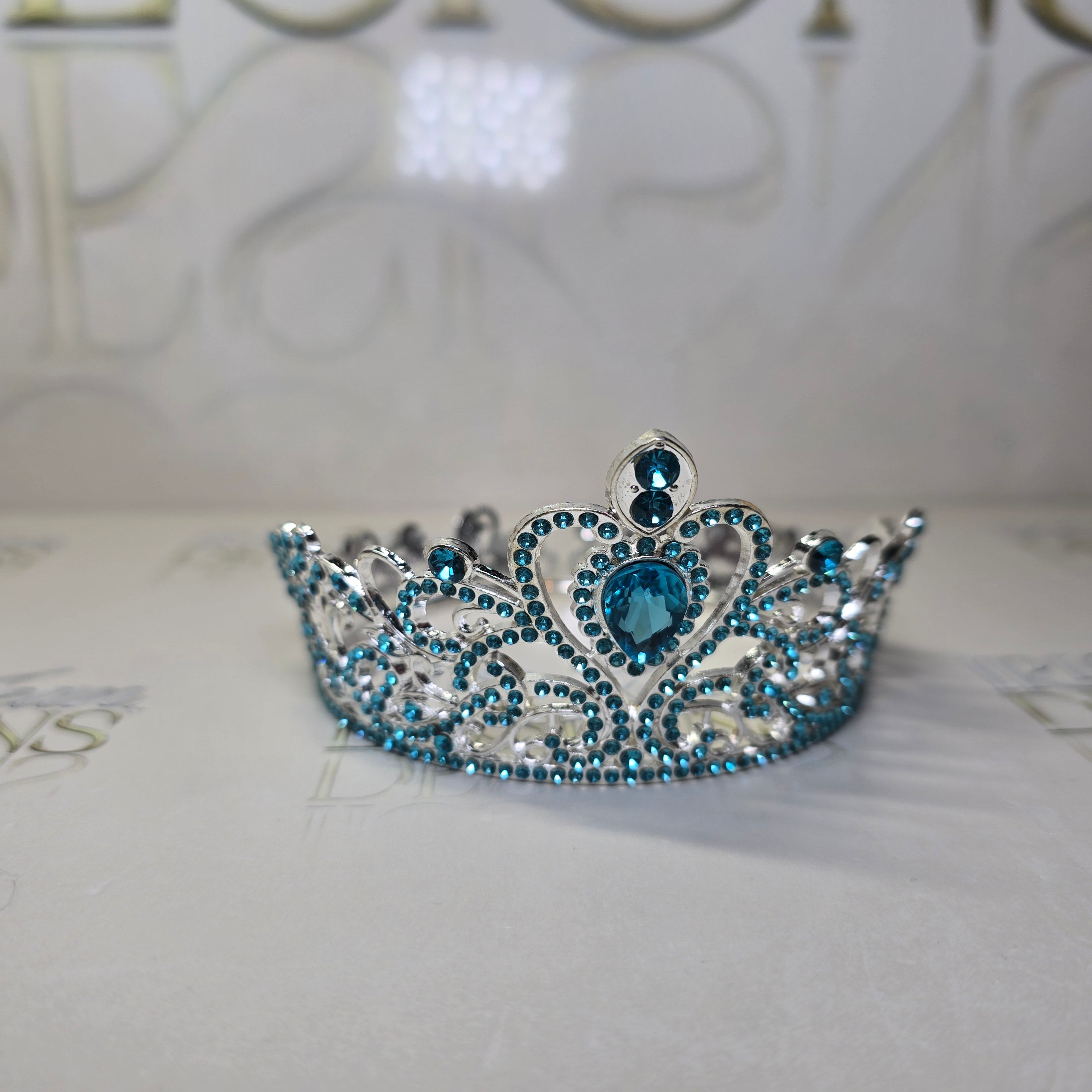 Blue Tiara Photo Prop