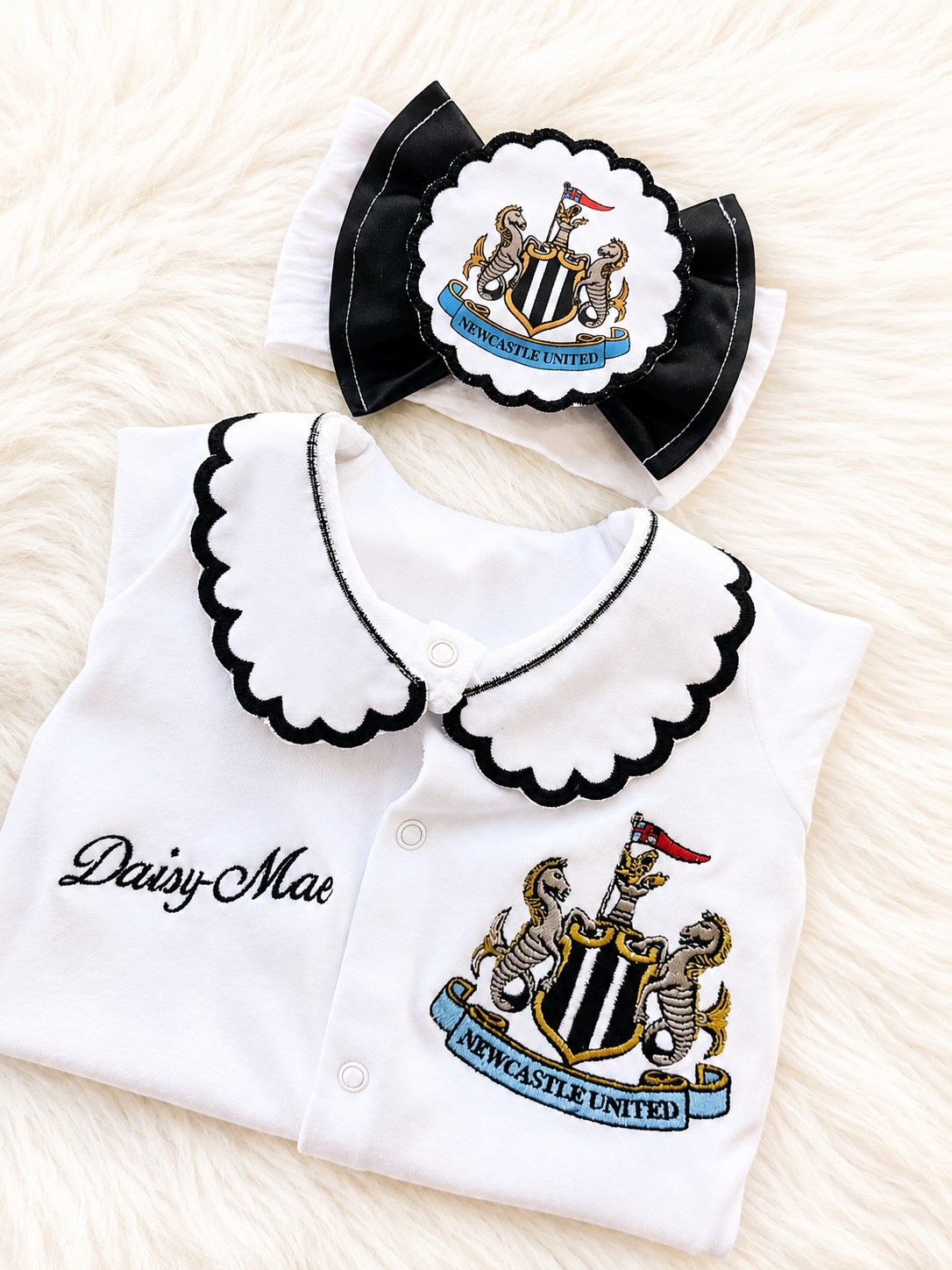 Girls Newcastle Baby Grow