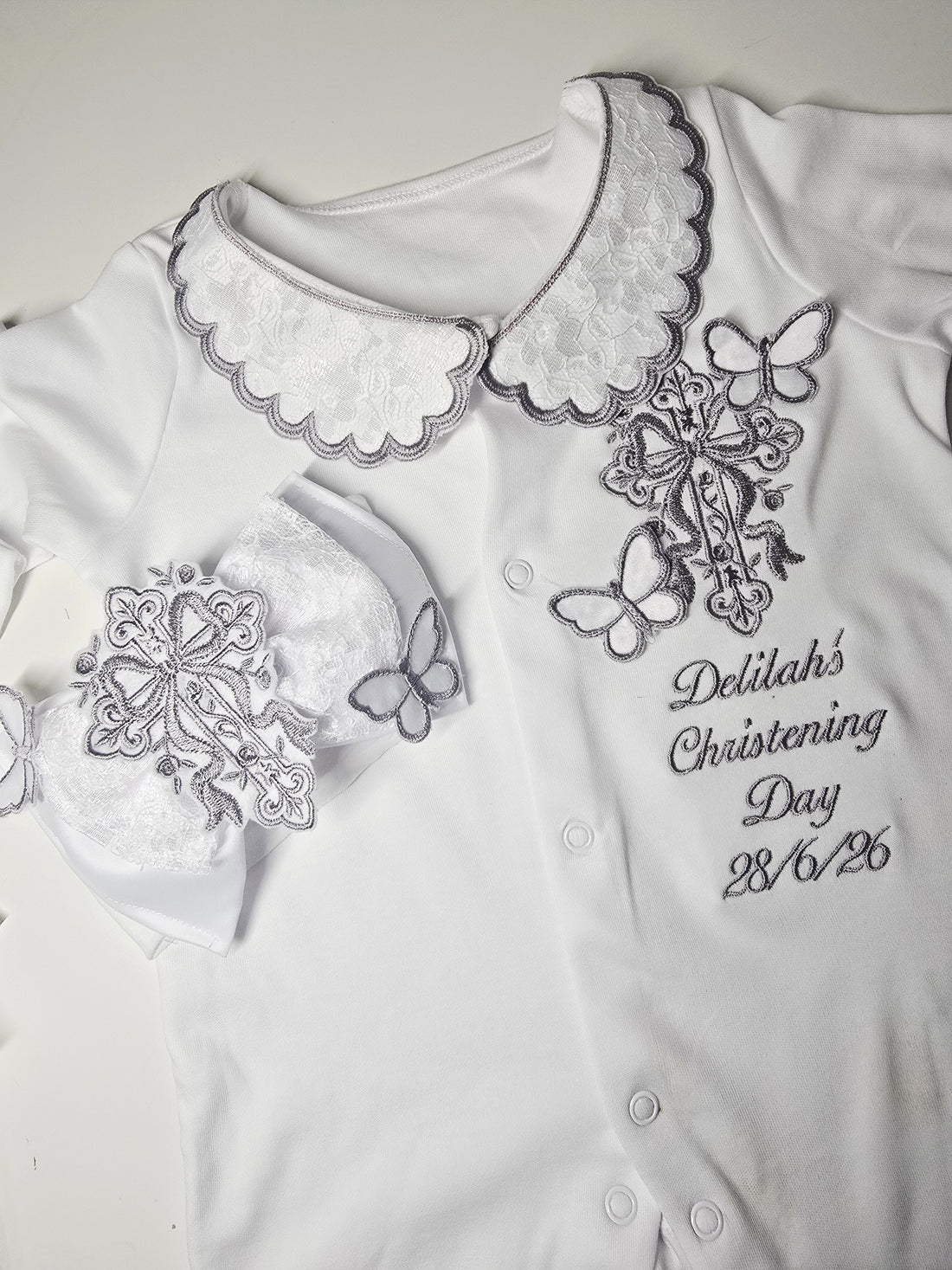 Christening Bow & Grow