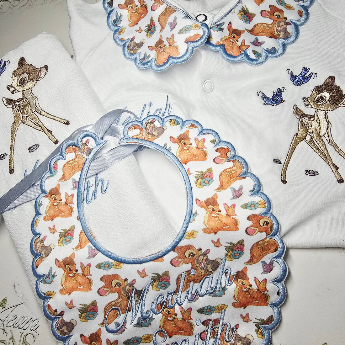 Deer Printed Fabric Set