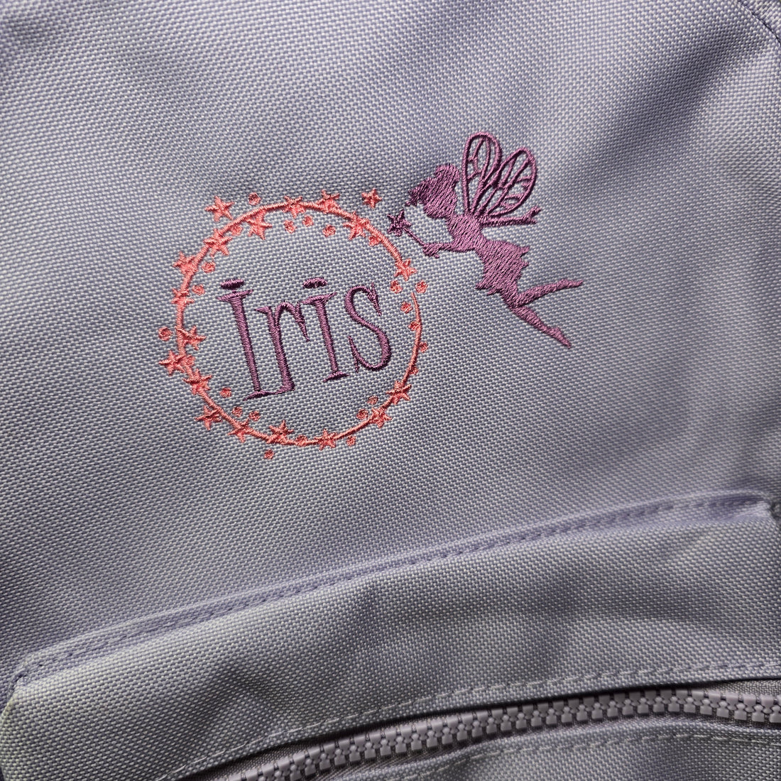 Embroidered Small Backpack