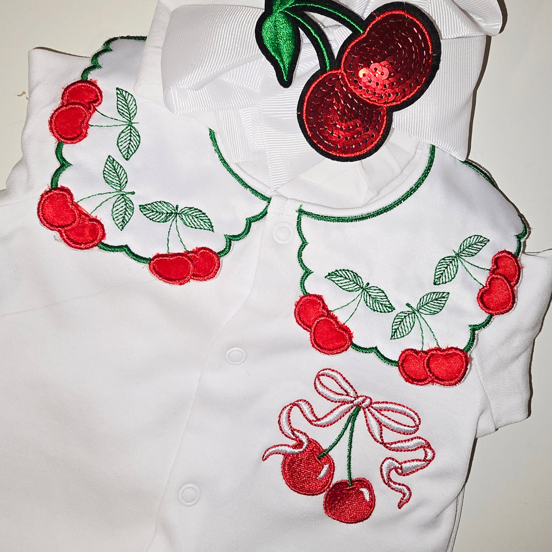 Cherry Baby Outfit