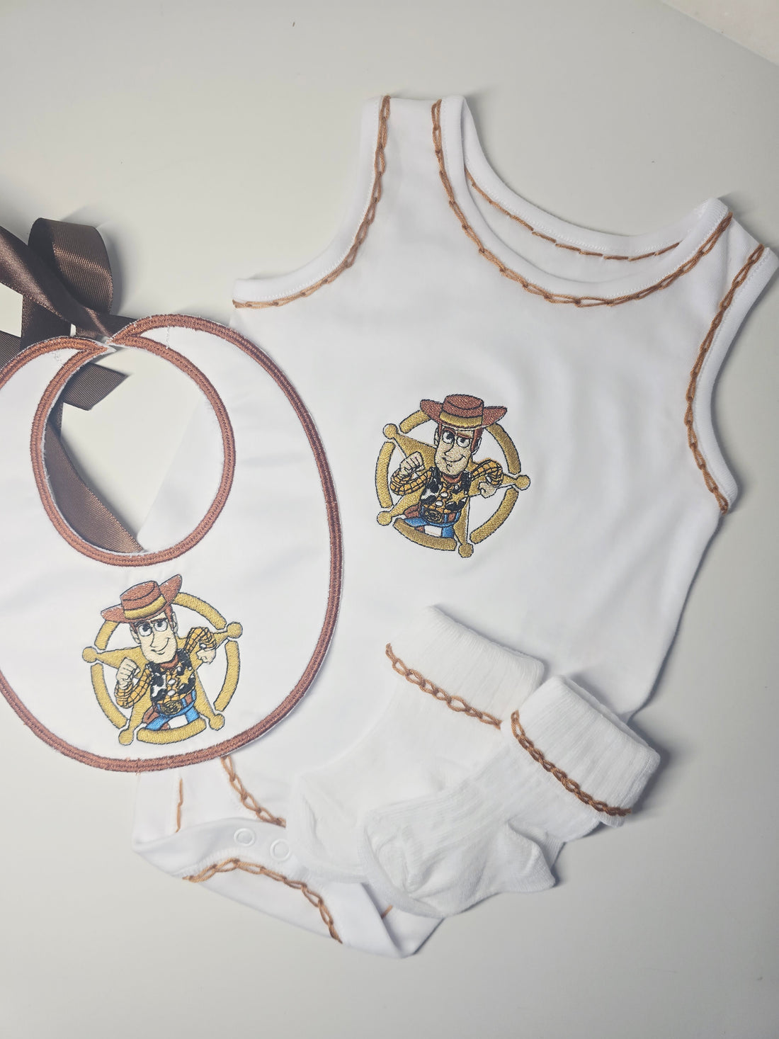 Sheriff Brown Vest Set - Perfect Summer Outfit