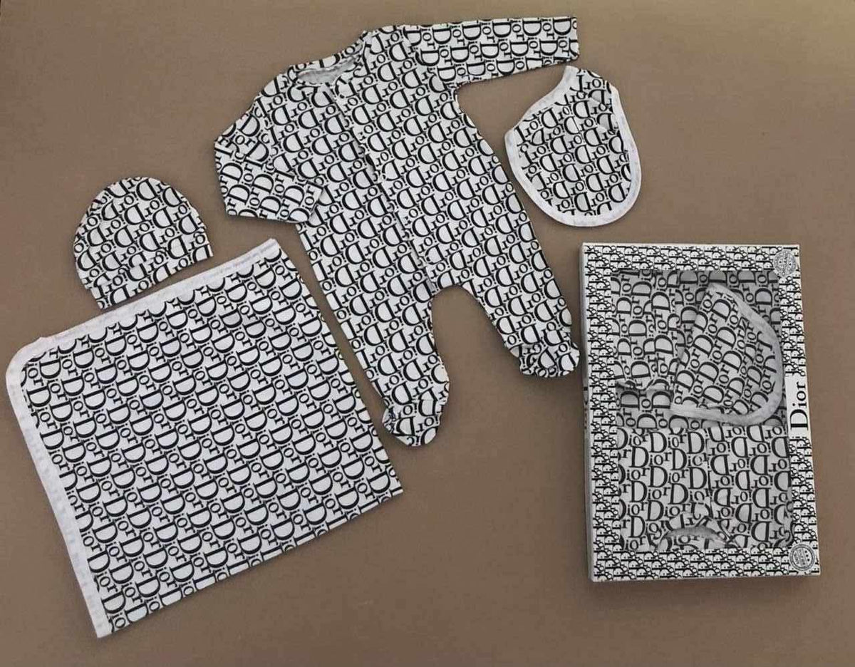 Newborn Black and White D Set