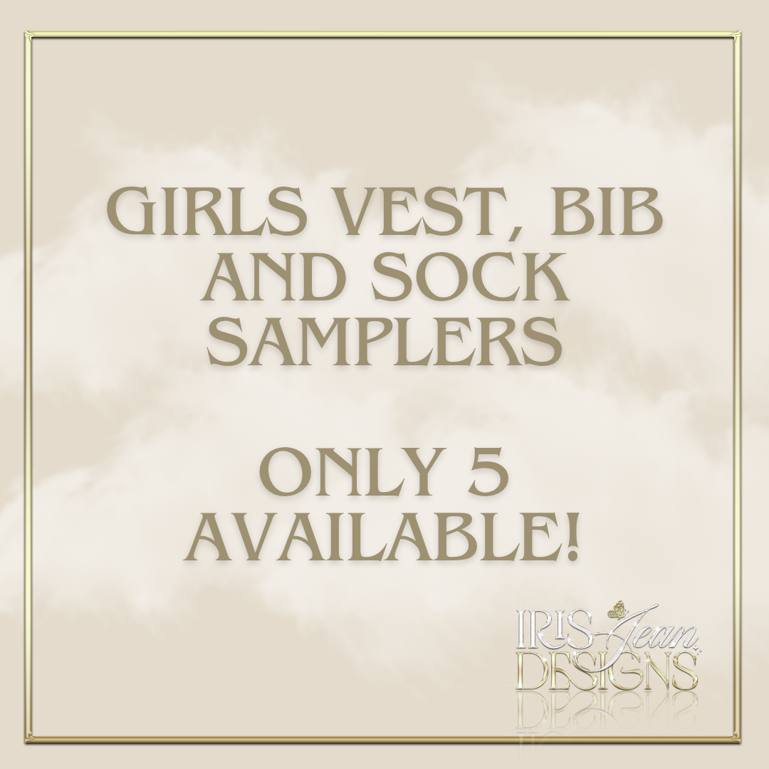 Girls Vest, Bib and Sock Sampler