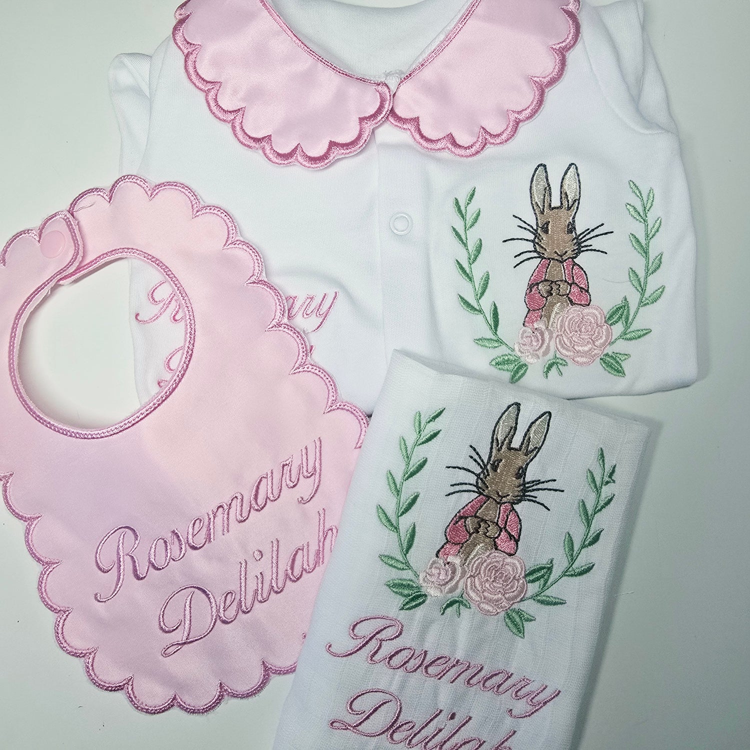 Pink Rabbit Set