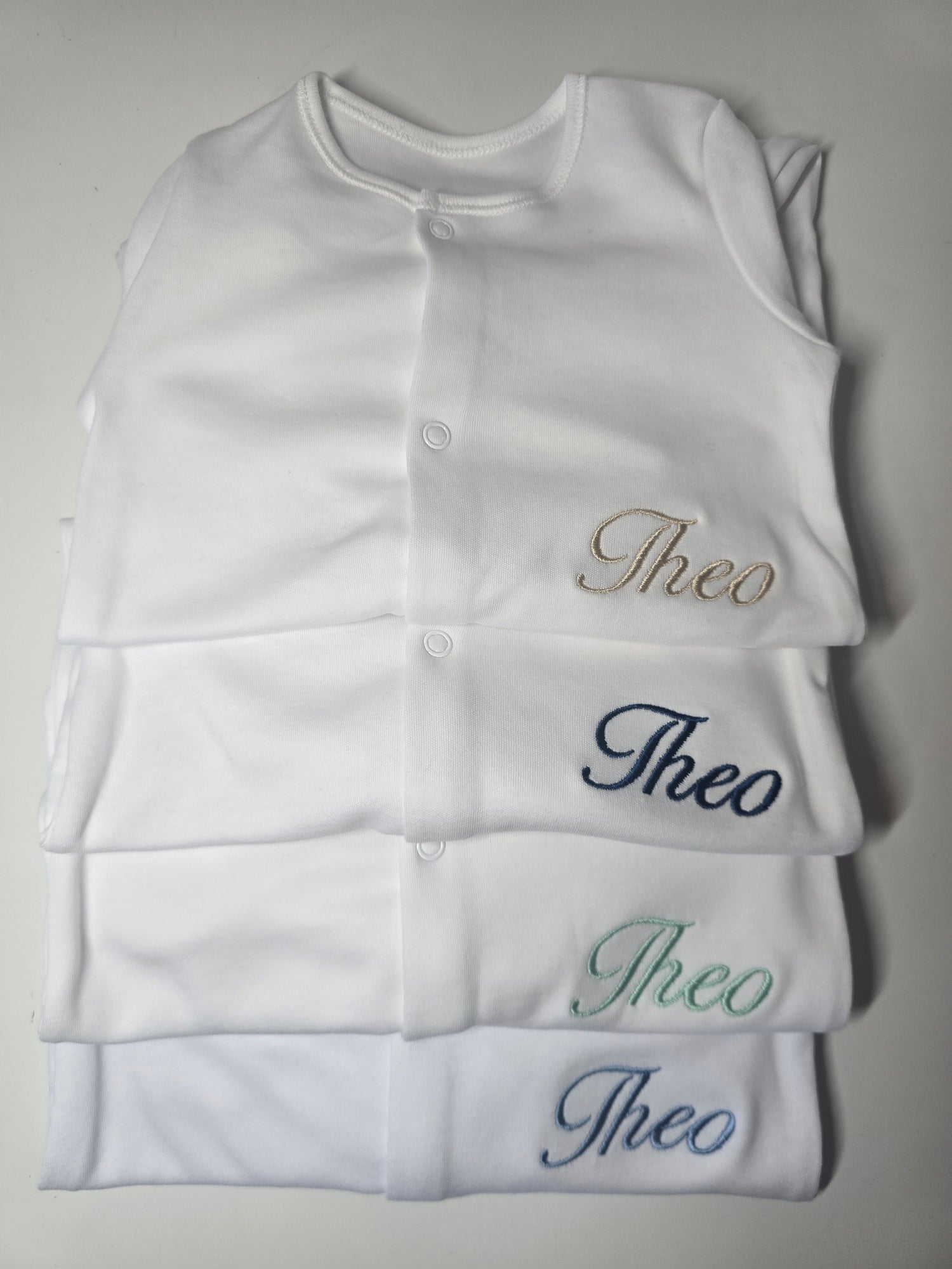 Grow with Name Embroidered