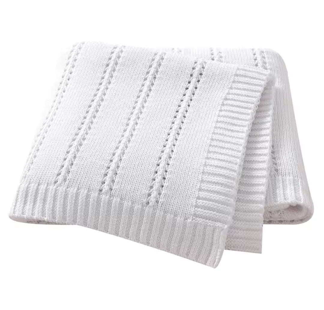 Knitted Blankets - Name Can Be Embroidered