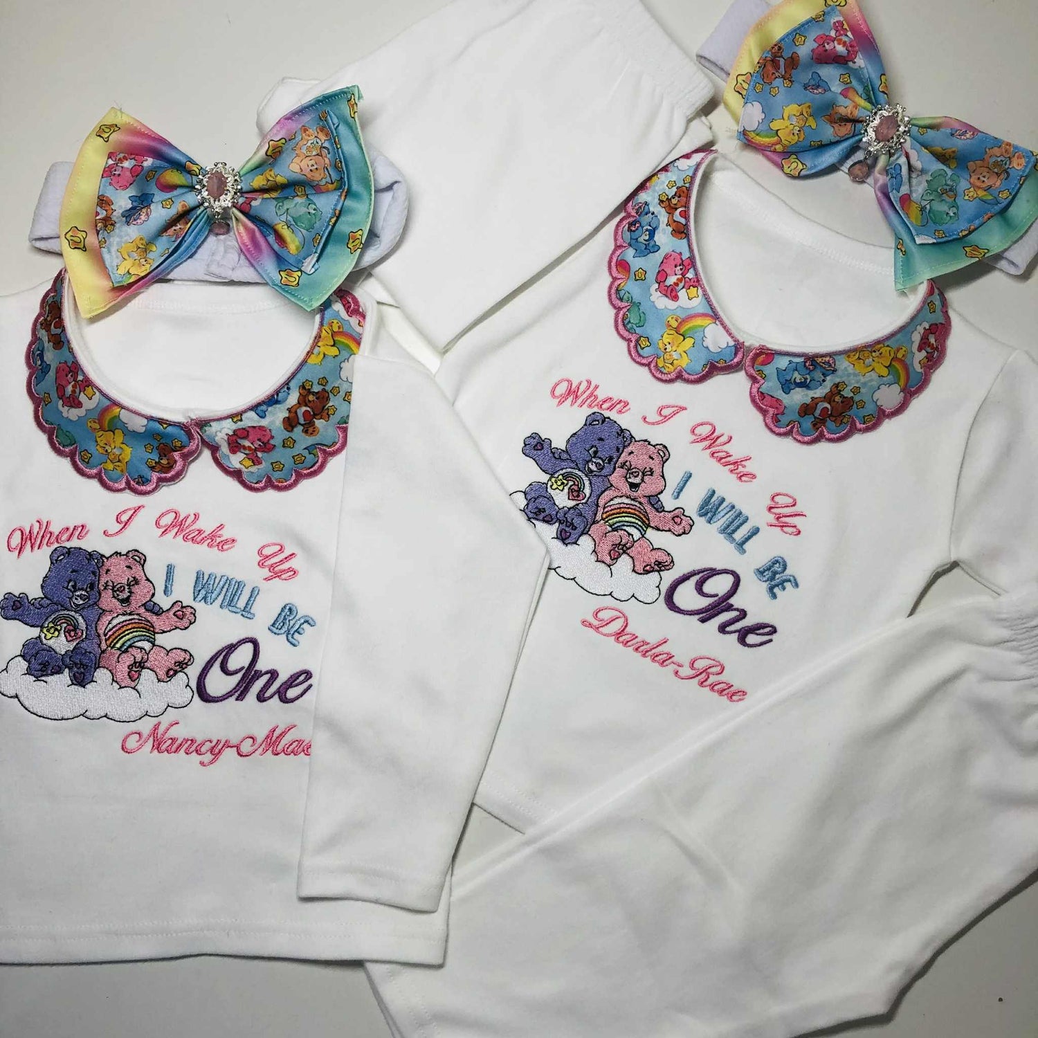 Care Bear Pyjamas with Collar