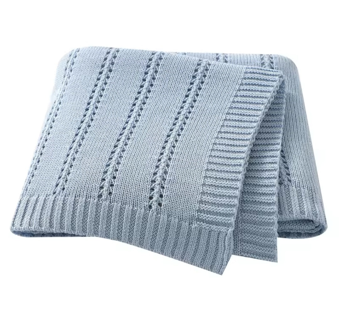 Knitted Blankets - Name Can Be Embroidered