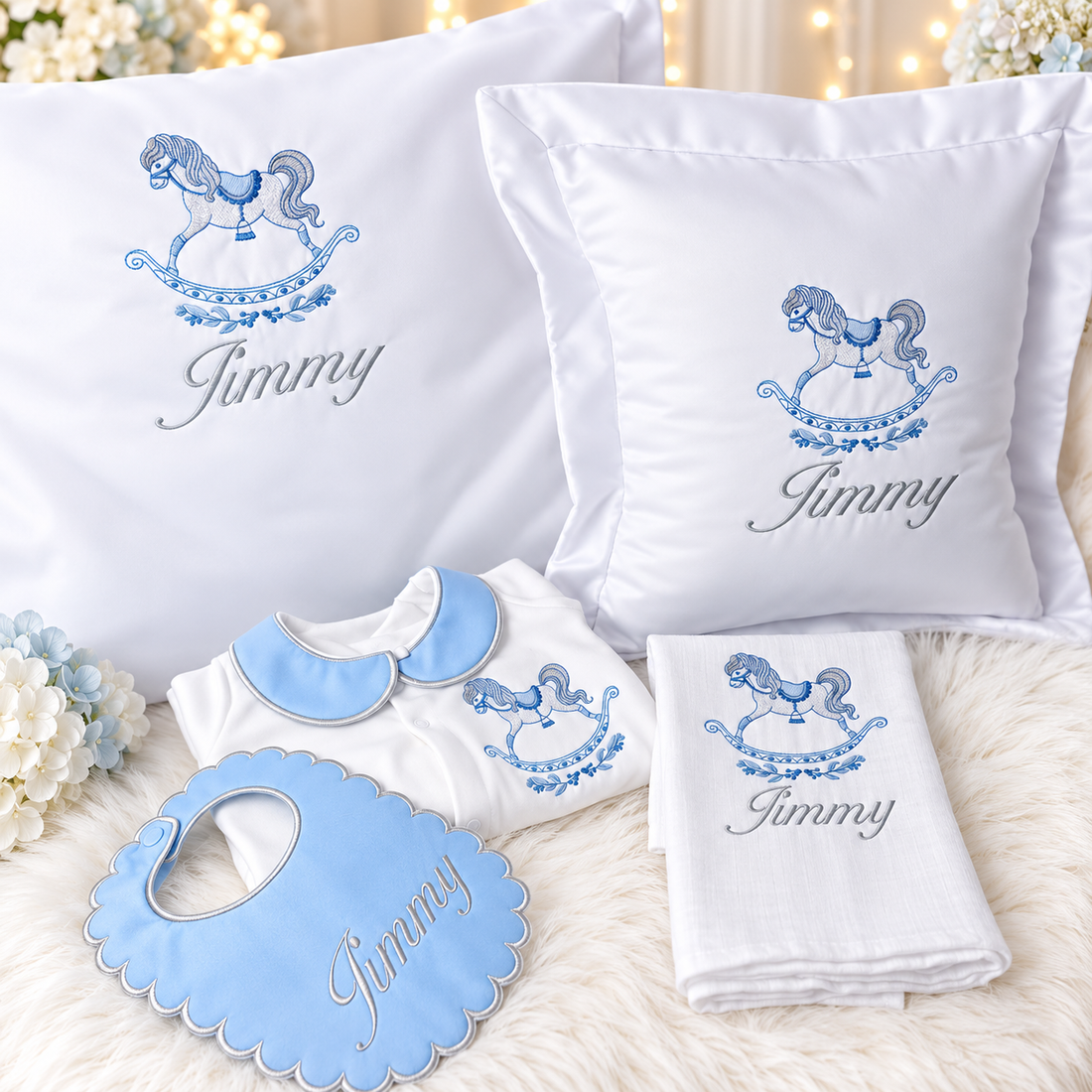 Rocking Horse Oxford Cushion Full Set
